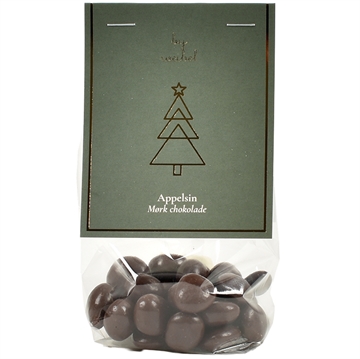 Appelsin i mørk chokolade - jul